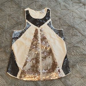 Bebe sequins top